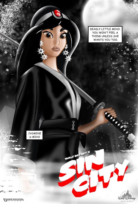 Sin City Welcomes Disney Princesses To Be Badass Bit Rebels