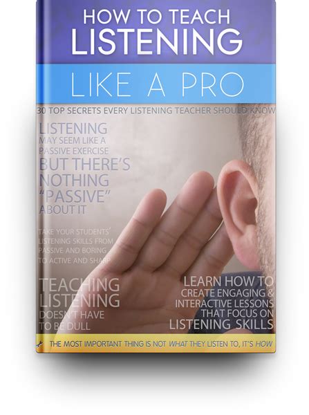 How To Teach Listening Like A Pro Esl Listening Activities The Busy