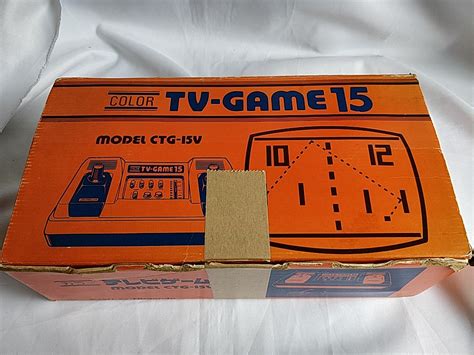 Nintendo Color Tv Game 15 Ctg 15v Console Systemboxed Settested C0
