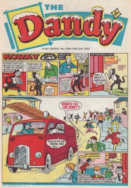 Blimey The Blog Of British Comics The New Year Dandy 1965 Christmas