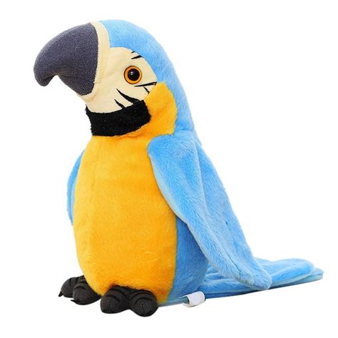 Imcute Electric Talking Parrot Kid Toy Move Wing Recording Voice