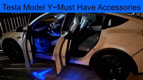 Tesla Model Ymust Have Accessories Youtube