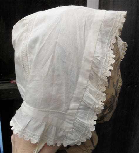 victorian dutch french cotton bonnet right side victorian … flickr