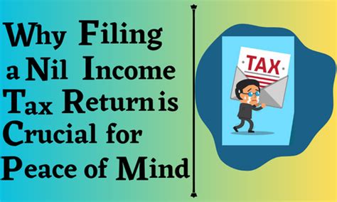 Practical Guide For Nris Why Filing A Nil Income Tax Return Is Crucial For Peace Of Mind