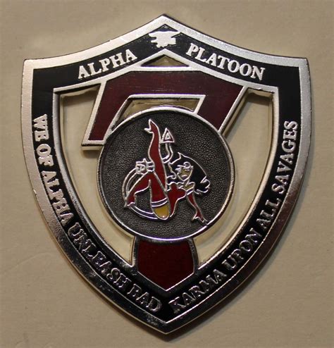 Seal Team 7 Seven 1 Troop Alpha Platoon 2019 Deployment Navy Chall