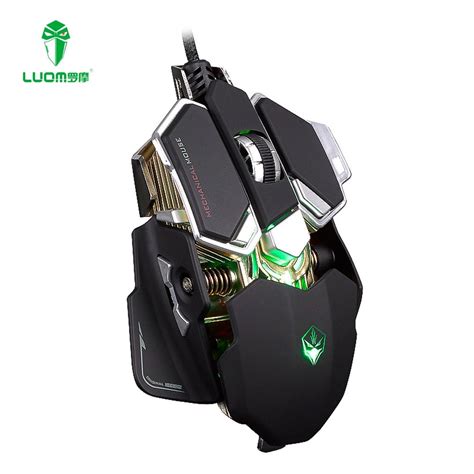 Luom G10 Wired Gaming Mouse 9 Buttons 4 Colors Light 4000 Adjustable