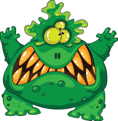 Green Monster Clipart
