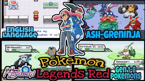 Download And Play Pokemon Legends Red Version On Your Phone Youtube