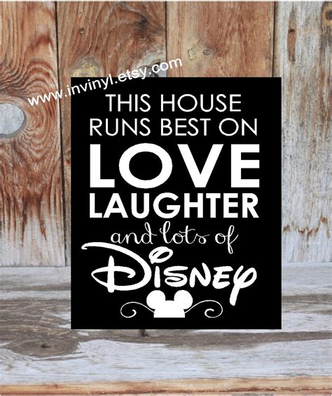 Decorate your walls with these wickedly easy diy disney villain silhouettes that are. This Disney Home Welcome This house runs best on love
