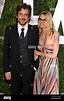 Michael Penn and Aimee Mann arriving at the 2012 Vanity Fair Oscar ...