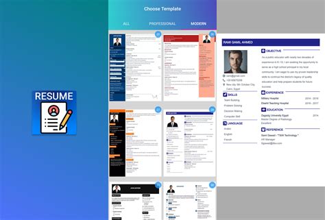 In business by developer intelligent cv last updated: Download Resume Builder App Free CV maker CV templates ...