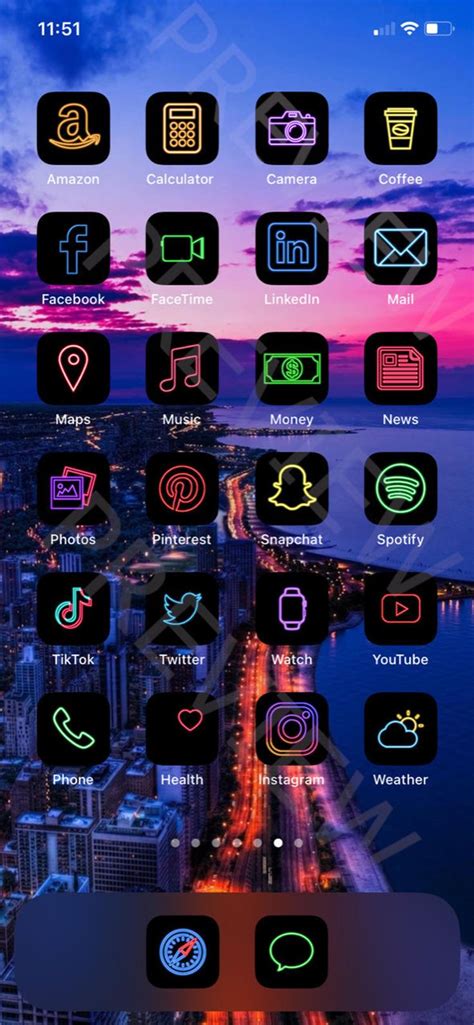 However, going further than that, custom ios 14 aesthetics have become a huge trend. iOS 14 App Icon Pack | Neon Aesthetic iOS 14 Icons ...
