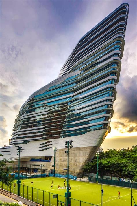 Hong Kong University Innovation Tower Zaha Hadid Architects