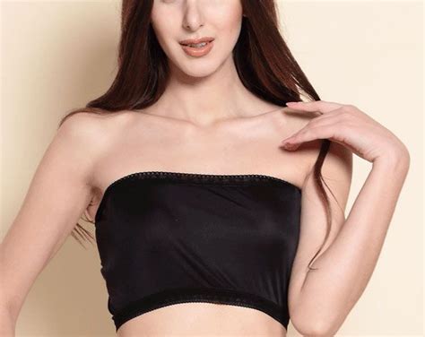 With wire cups providing medium support and color combinations perfectly paired, you'll want it all. Pure Silk Knit Bandeau Top Women's Lace Long Tube ...