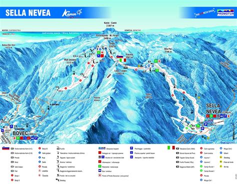Our ravascletto / zoncolan snow reports are sourced directly from the ski resorts and are only recorded during the official ski season's opening to closing dates. Sella Nevea / Kanin - SkiMap.org