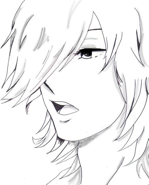 Art cute black and white anime kawaii music room guitar. 404 Not Found - DeviantArt | Anime drawings boy, Anime boy ...