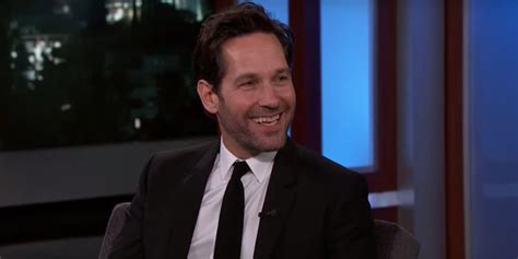 Paul Rudd Talking About Living With Yourself On Kimmel Video Popsugar