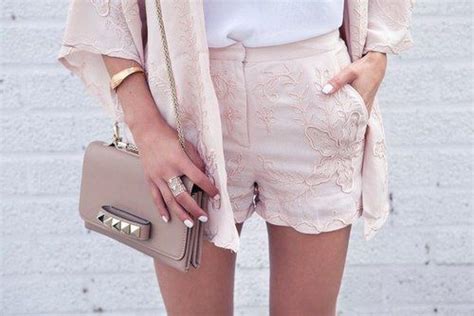Nude Colors For Summer Style Nude Shorts Summer Mode Outfits Daily
