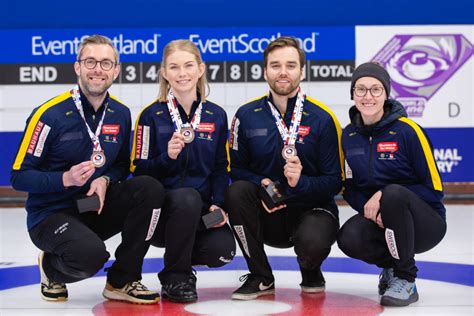 Sweden Win World Mixed Doubles Curling Championship 2021 Bronze Medals
