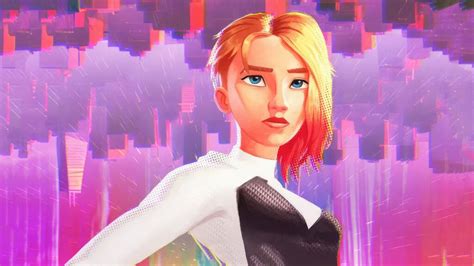 1024x576 Gwen Stacy In Spiderman Across The Spiderverse 2023 1024x576