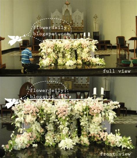 White Theme Imported Flowers Wedding ~ Flower Daily Blog