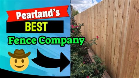 Fence Company Pearland Cactus Fence Pearlands Best Fence Company