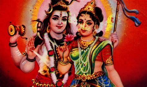 Hindu Mythology Marriage Of Shiva And Parvati