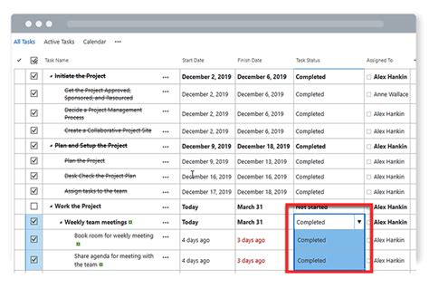 How To Manage Project Tasks On Sharepoint Template Included