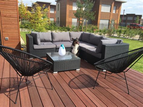 Whether choosing the entire set, its individual platform bed, or any of the case goods, you can rest assured that this quality furniture is meant to last. Napoli | Rattan garden corner sofa, Terrace furniture ...