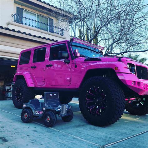 Used 2017 Jeep Wrangler Pink 2017 Jeep Wrangler Custom Lifted Unlimited