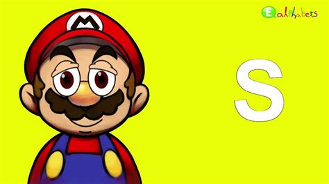 Super Mario Phonics Song Alphabet Songs Abc Song For Kids Nursery