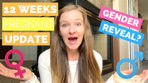 12 week pregnancy update doing a gender reveal youtube