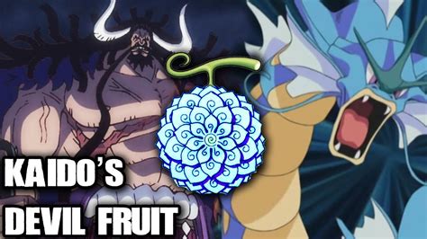 Kaidos Devil Fruit Explained One Piece Chapter 999 Youtube