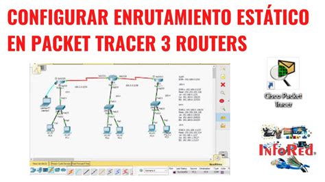 C Mo Configurar Enrutamiento Est Tico En Packet Tracer Routers Youtube