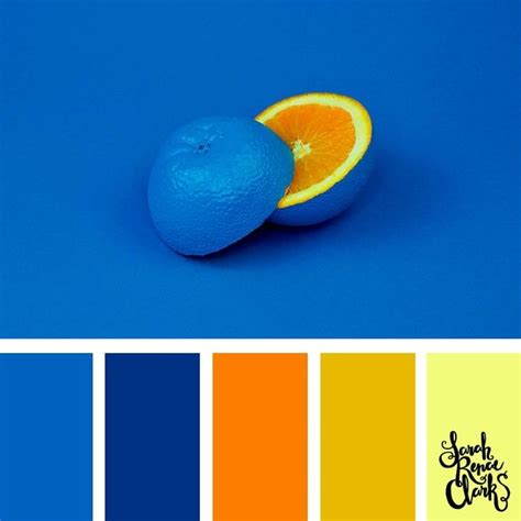 The Color Catalog By Src On Instagram Using Contrasting Colors Such
