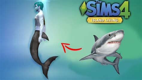 Shark Mermaid Tail The Sims 4 Youtube