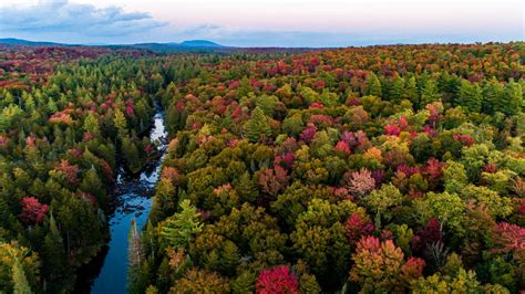 Upstate Ny Fall Foliage 2020 Adirondacks Nearing Mid Point Colors