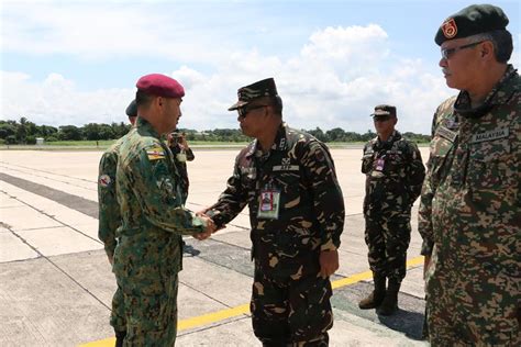 Royal Brunei Armed Forces Chief Visit 6th Id Peacekeepers Notre Dame