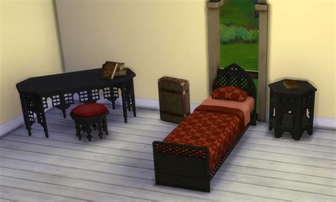 My Sims 4 Blog Ts2 Moroccan Living And Bedroom Set Conversions By