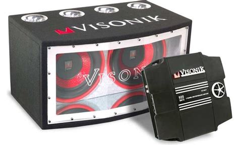 Visonik Bass Package V218xt 2 Channel Amplifier V103bp Bandpass