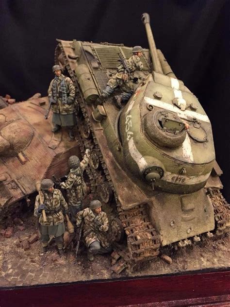 Tank Armor Military Action Figures Scale Art Model Hobbies Model