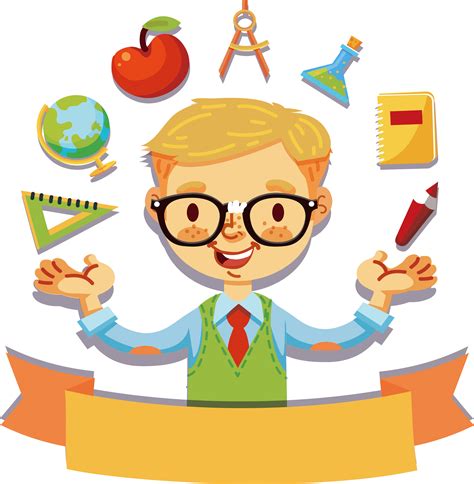 Happy Teachers Day Cartoon Boy Cartoon Clipart Cartoon Boy Boy Png