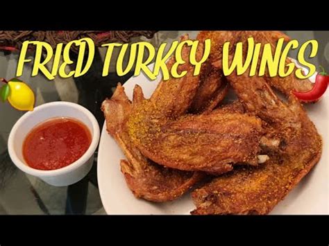 Southern Fried Cajun Lemon Pepper Turkey Wings Youtube
