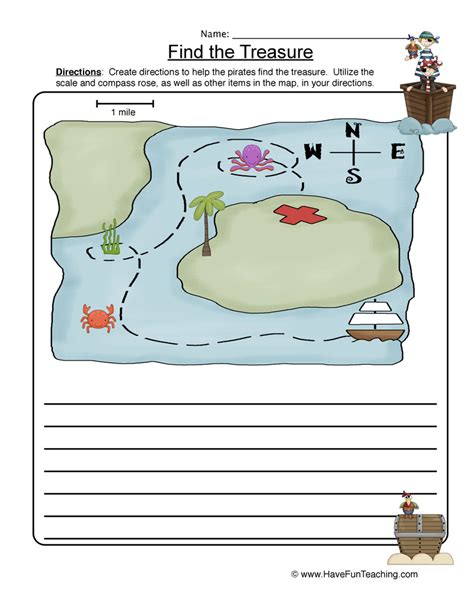 Map Skills Worksheet Have Fun Teaching