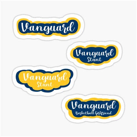 Vanguard Stickers Sticker For Sale By Saylenesolution Redbubble