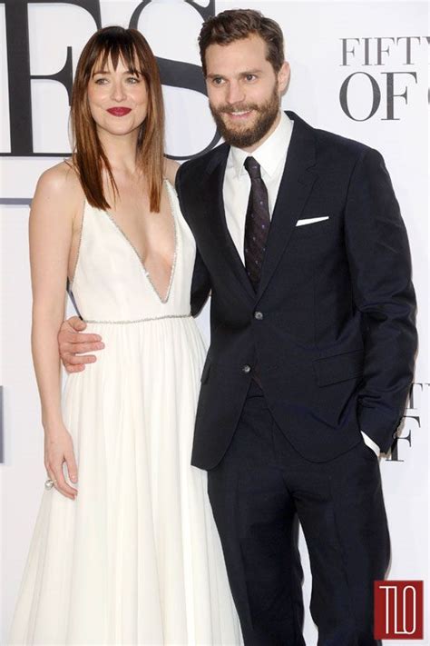 Dakota Johnson And Jamie Dornan At The Fifty Shades Of Grey Uk