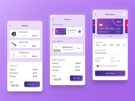 Daily Ui 002 Credit Card Checkout By Arief Rachman On Dribbble