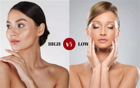 High Cheekbones Vs Low Cheekbones In Men And Women How To Get A Defined
