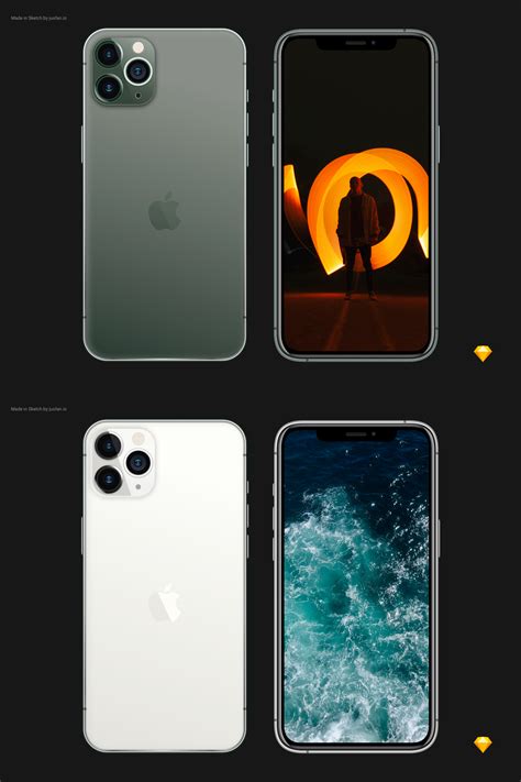 Free Iphone 11 Pro Mockup For Sketch Uistoredesign