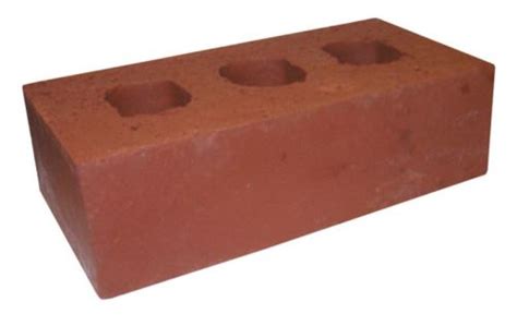 65mm Class B Red Perforated Engineering Bricks